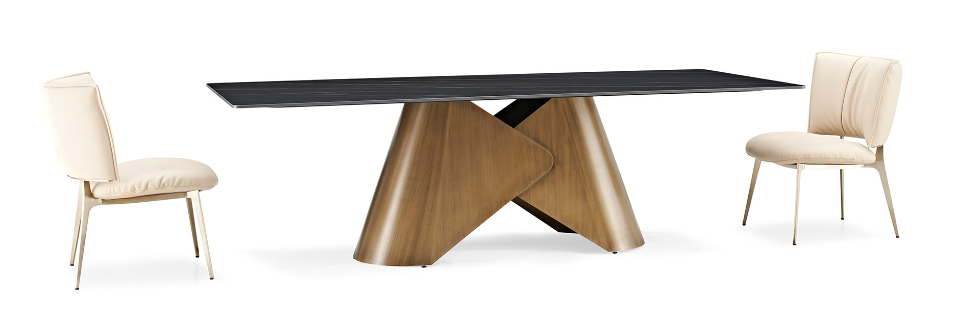 คุณภาพ โต๊ะรับประทานอาหารชั้นบนมาร์บอร์เซรามิก โรงงาน